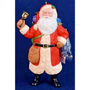 Hallmark 1993 Merry Old Santa Collector's Series #4 Keepsake Ornament 4.5" NOS